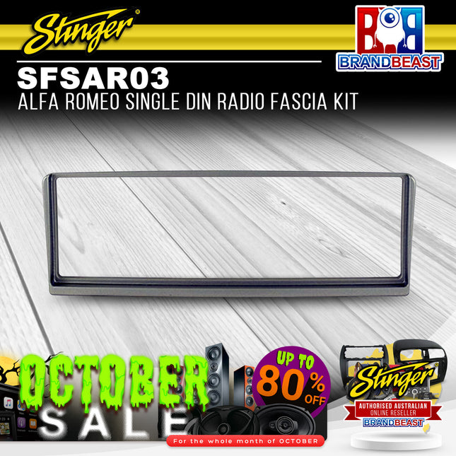 Stinger SFSAR03 Alfa Romeo Single DIN Radio Fascia Kit