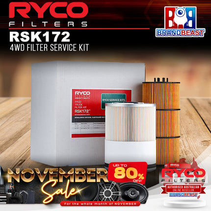 Ryco RSK172 4WD Filter Service Kit