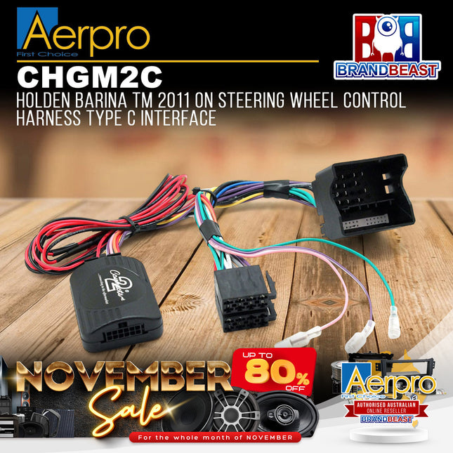 Aerpro CHGM2C Steering Wheel Control Harness Suit Opel Corsa