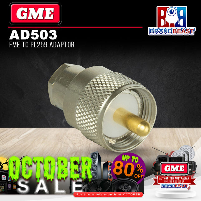 GME AD503 FME to PL259 Adaptor