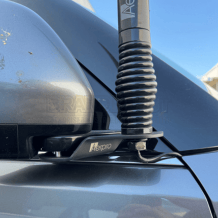 Aerpro APVCBB17 Mirror Mount UHF Antenna Bracket Nissan Patrol Y62