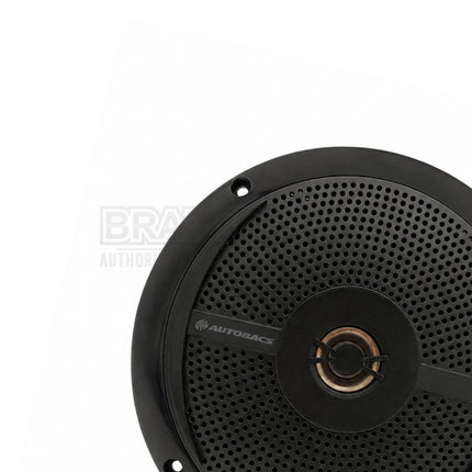 AUTOBACS M620B - 6.5 Inch 2-Way Slim Fit Marine Speakers - Black