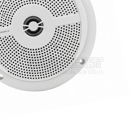 AUTOBACS M620W - 6.5 Inch 2-Way Slim Fit Marine Speakers - White