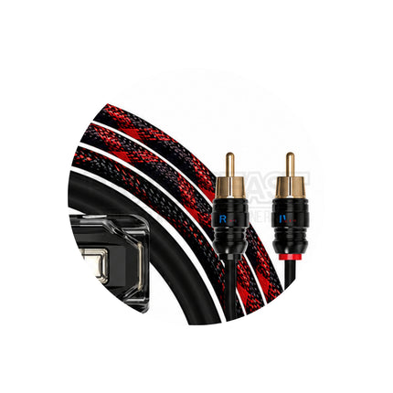 Aerpro AOFC28 2-Channel 8AWG OFC Amp Install Kit 700W Maxcor