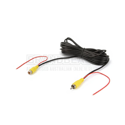 DNA RVS006F 6 Metre Male to Female RCA Video Cable with Power Wire