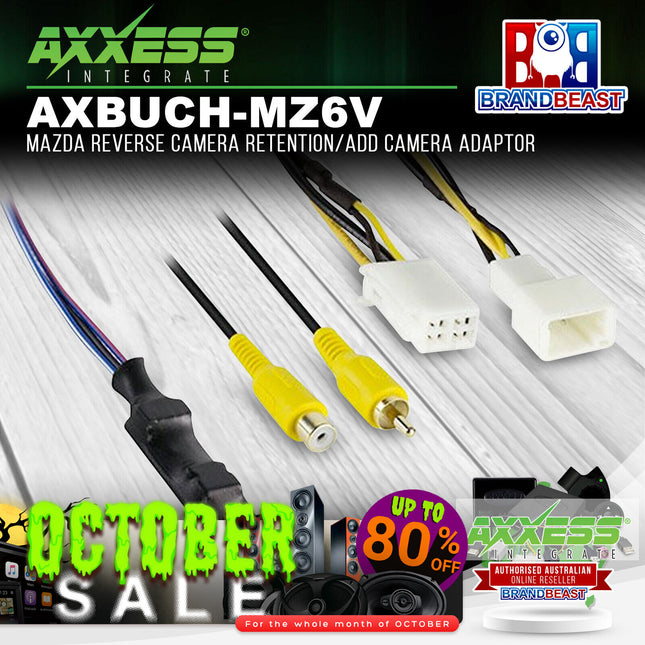 Axxess AXBUCH-MZ6V Mazda Reverse Camera Retention/Add Camera Adaptor