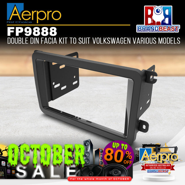 Aerpro FP9888 Double DIN Facia Kit to Suit Volkswagen Various Models