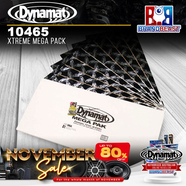 Dynamat 10465 Xtreme Mega Pak Sound Deadener