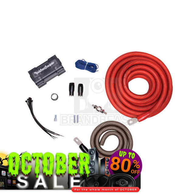 Rockford Fosgate RFK1 1/0 Power Installation Kit