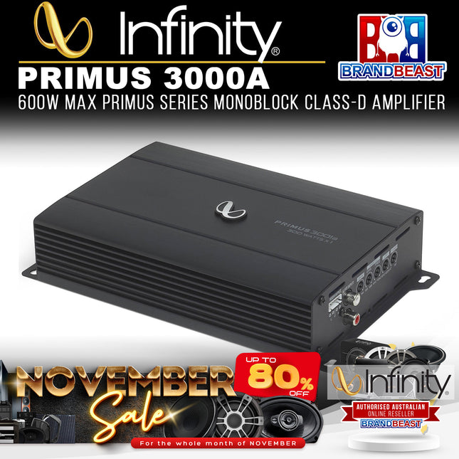 Infinity PRIMUS3000A PRIMUS 3000A 300W x 1 Amplifier