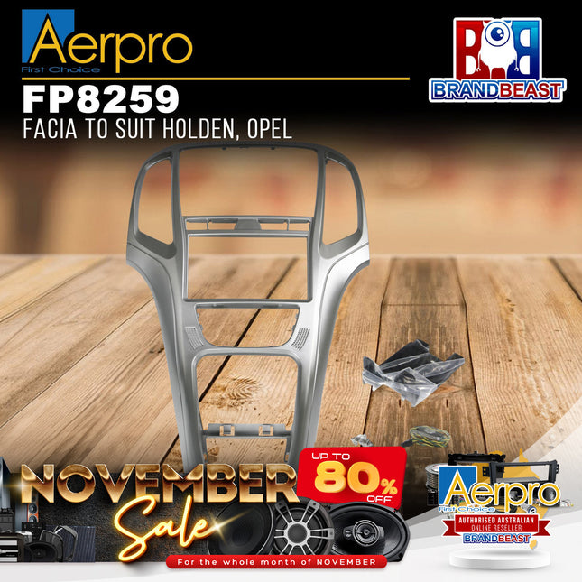 Aerpro FP8259 Facia To Suit Holden, Opel