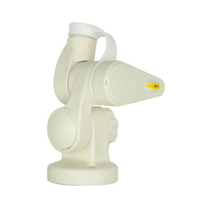 GME ABL014 Double Swivel Round Antenna Base - Suit AW36XX Whips - White