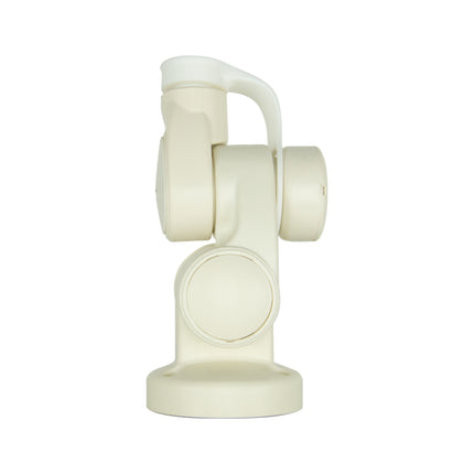 GME ABL014 Double Swivel Round Antenna Base - Suit AW36XX Whips - White