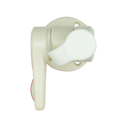 GME ABL015 White Single Swivel Round Antenna Base