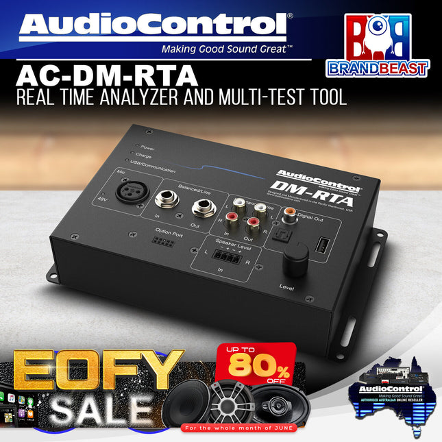 AudioControl AC-DM-RTA Real Time Analyser, Oscilloscope &  Multi-Test Tool