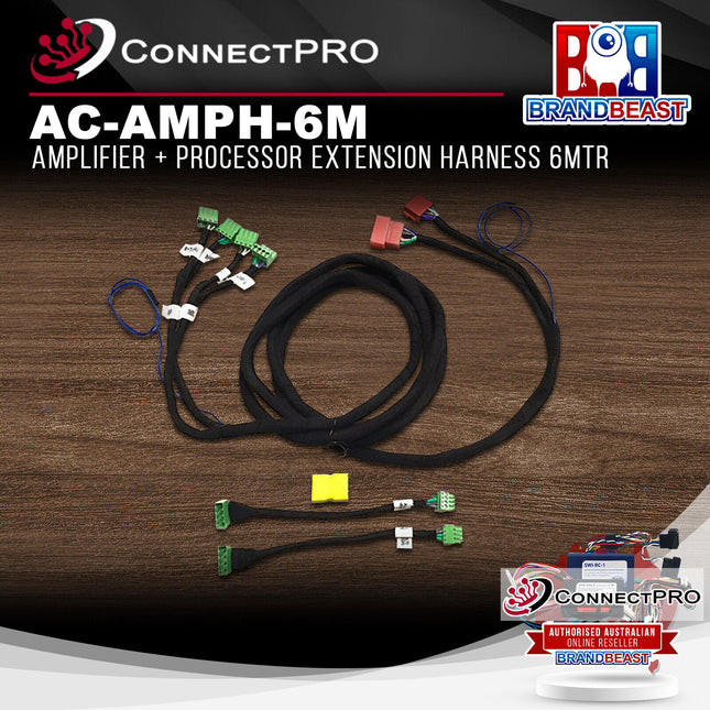 ConnectPRO AudioControl AC-AMPH-6M Amplifier + Processor Extension Harness 6mtr