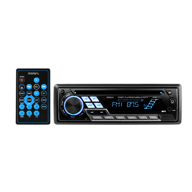 DNA ACD8 Single DIN CD/MP3 Player with Bluetooth, SD, USB and AUX Inputs