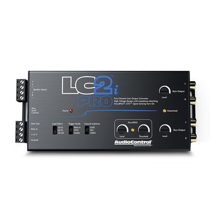 AudioControl AC-LC2i PRO Active Line Out Converter With AccuBASS®