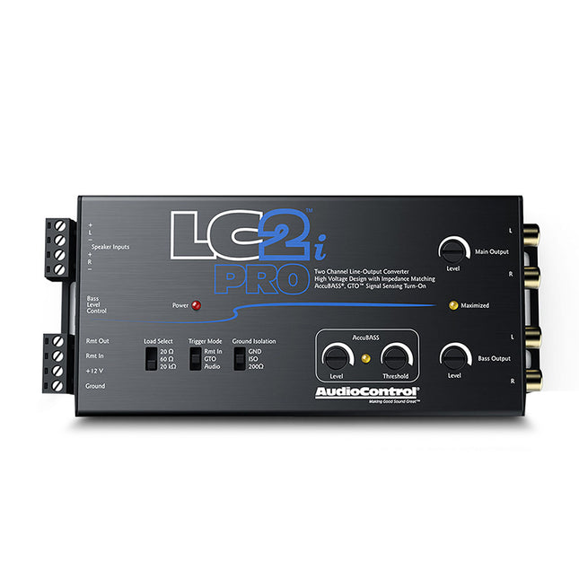 AudioControl AC-LC2i PRO Active Line Out Converter With AccuBASS®