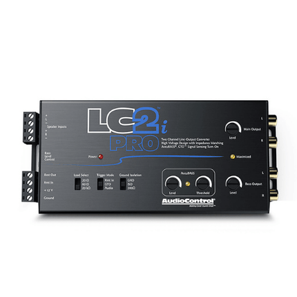 AudioControl AC-LC2iPRO Active Line Out Converter With AccuBASS®