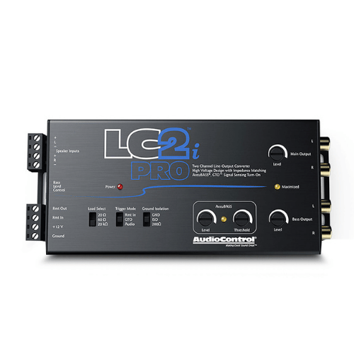 AudioControl AC-LC2iPRO Active Line Out Converter With AccuBASS®