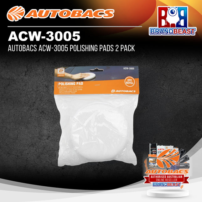 Autobacs ACW-3005 Polishing Pads 2 Pack