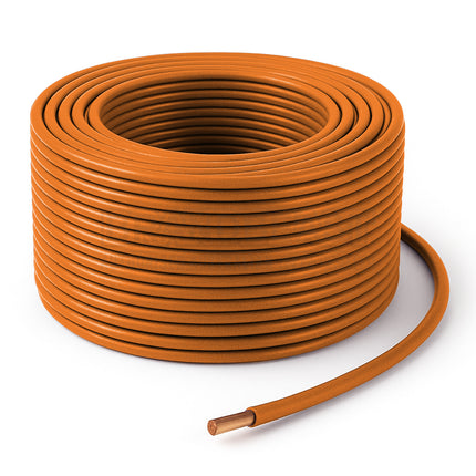 OEX ACX0730L 4mm Single Core Automotive Cable Orange 100m Roll