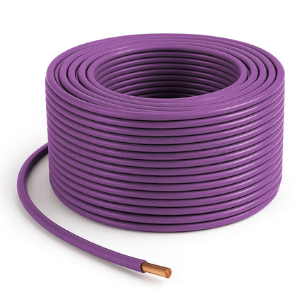 OEX ACX0733L 4mm Single Core Automotive Cable Violet 100m Roll