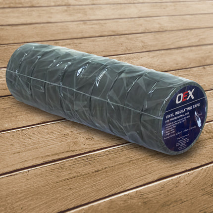 OEX ACX1211 Adhesive PVC Insulation Tape 19mm 18.3M 10Pkt
