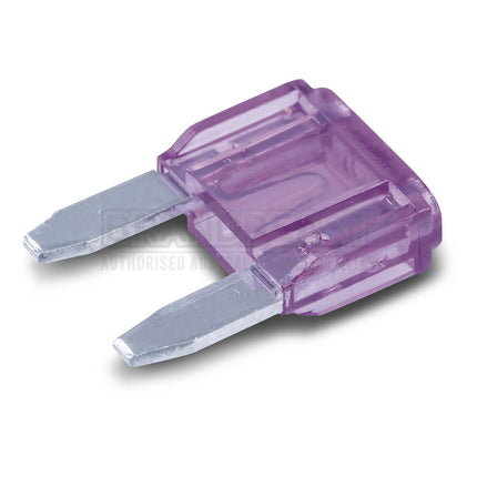 OEX ACX1650 Mini Blade Fuse 3A Violet - Pack of 100