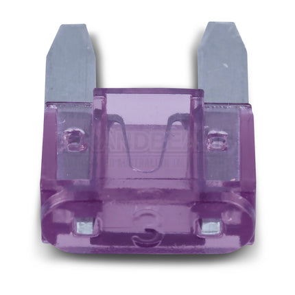 OEX ACX1650 Mini Blade Fuse 3A Violet - Pack of 100