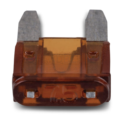 OEX ACX1652 Mini Blade Fuse 7.5A Brown - Pack of 100