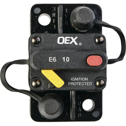OEX ACX2080BL 10A Mini Manual Reset Circuit Breaker Type 3 Switchable