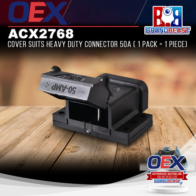 OEX ACX2768 Cover Suits Heavy Duty Connector 50A ( 1 Pack = 1 Piece)