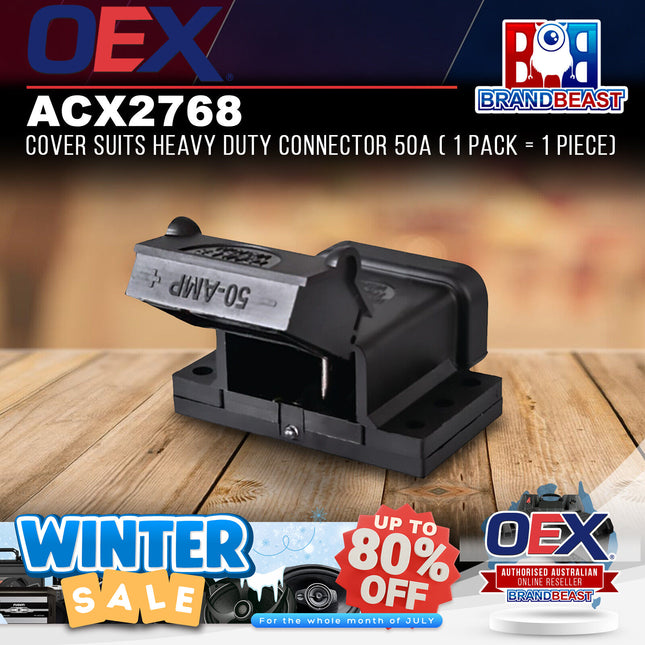 OEX ACX2768 Cover Suits Heavy Duty Connector 50A ( 1 Pack = 1 Piece)