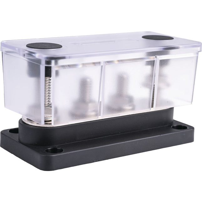 OEX ACX3210 150A Distribution Block 4 Terminals - Black