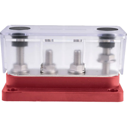 OEX ACX3211 150A Distribution Block 4 Terminals - Red
