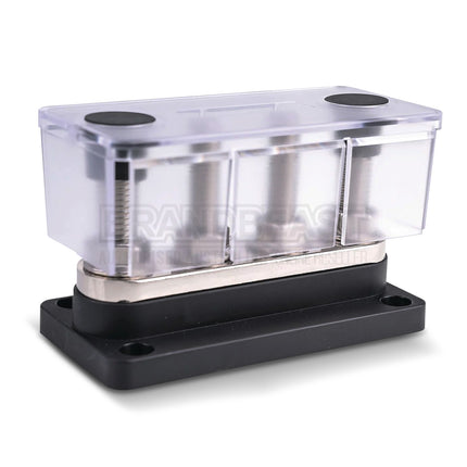OEX ACX3212 300A Distribution Block 4 Terminals Black