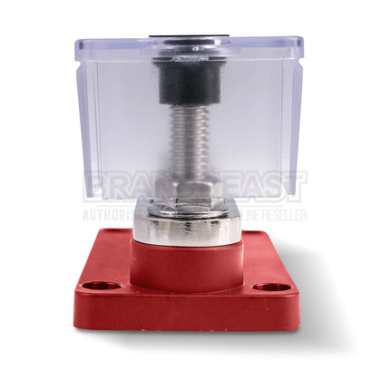 OEX ACX3213 300A Distribution Block 4 Terminals Red