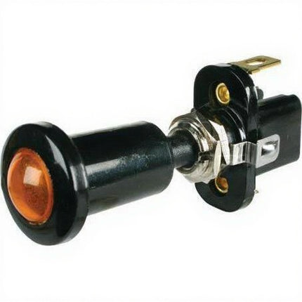 OEX ACX3666BL 12V Amber Illuminated Push/Pull Switch 10A Rated