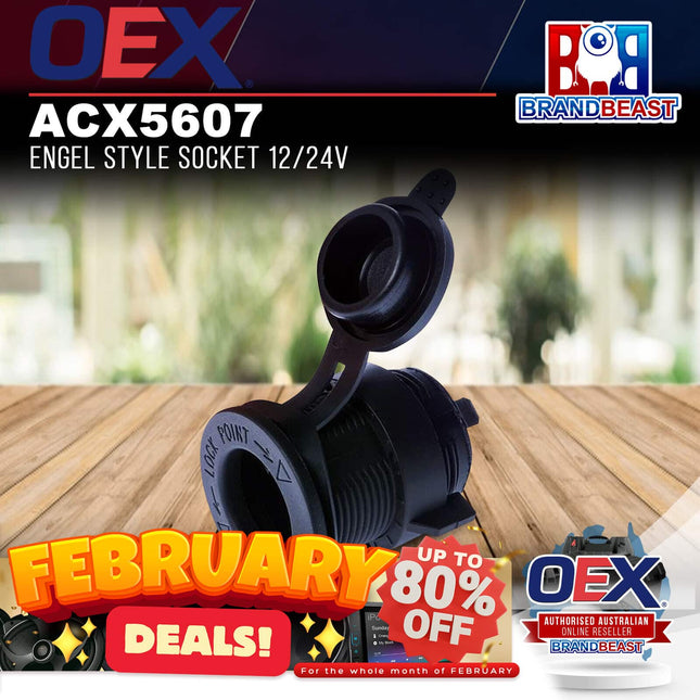 OEX ACX5607 Engel Style Socket 12/24V