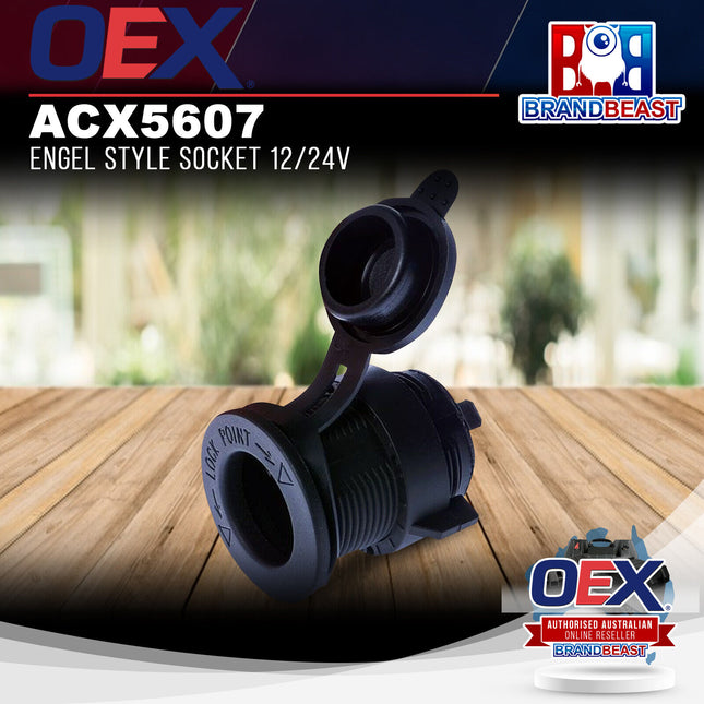 OEX ACX5607 Engel Style Socket 12/24V