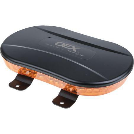 OEX ACX5732 12/24V Low Profile Minibar Amber LED Amber Lens Bracket Mount