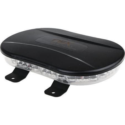 OEX ACX5734 12/24V Low Profile Minibar Amber LED Clear Lens Bracket Mount