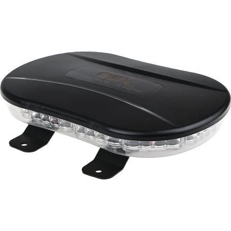 OEX ACX5734 12/24V Low Profile Minibar Amber LED Clear Lens Bracket Mount