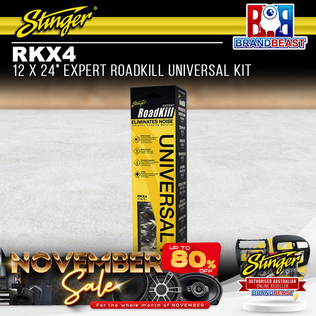 Stinger RKX4 12 x 24" Expert RoadKill Universal Kit