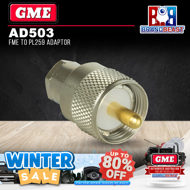 GME AD503 FME to PL259 Adaptor