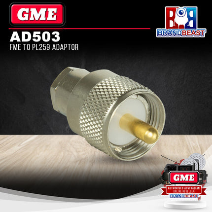 GME AD503 FME to PL259 Adaptor