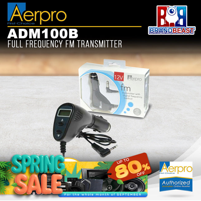 Aerpro ADM100B Full Frequency FM Transmitter