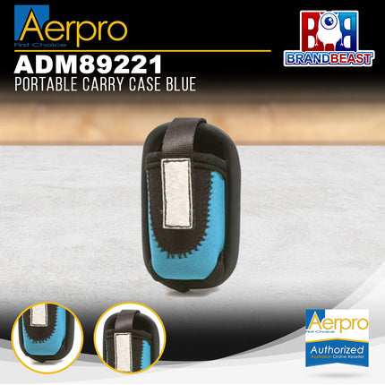Aerpro ADM89221 Portable Carry Case - Aqua Blue